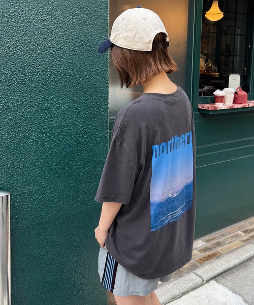 CANAL JEAN(キャナルジーン)の「Lakey Park Memories ロゴCAP(キャップ・レディース・グリーン/アイボリー・ONE SIZE)」の16枚目の写真