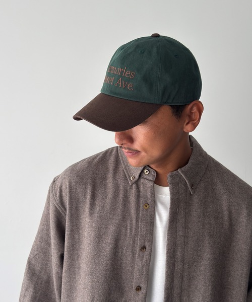 CANAL JEAN（キャナルジーン）の「Lakey Park　Memories ロゴCAP（キャップ・レディース・グリーン/アイボリー・ONE SIZE）」の15枚目の写真