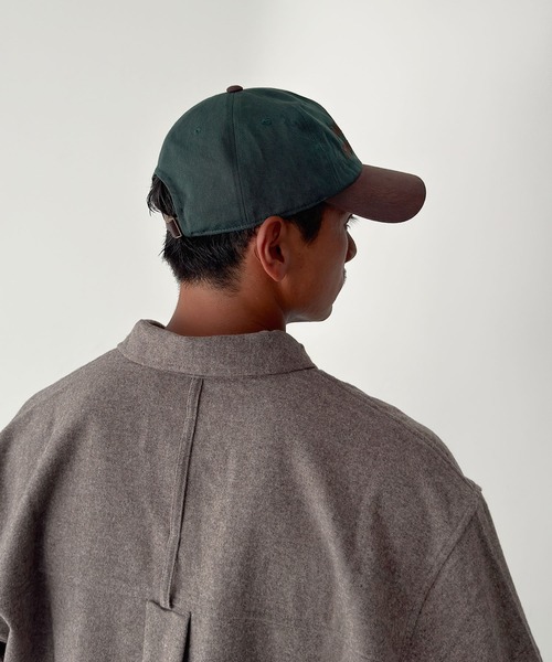 CANAL JEAN（キャナルジーン）の「Lakey Park　Memories ロゴCAP（キャップ・レディース・グリーン/アイボリー・ONE SIZE）」の16枚目の写真