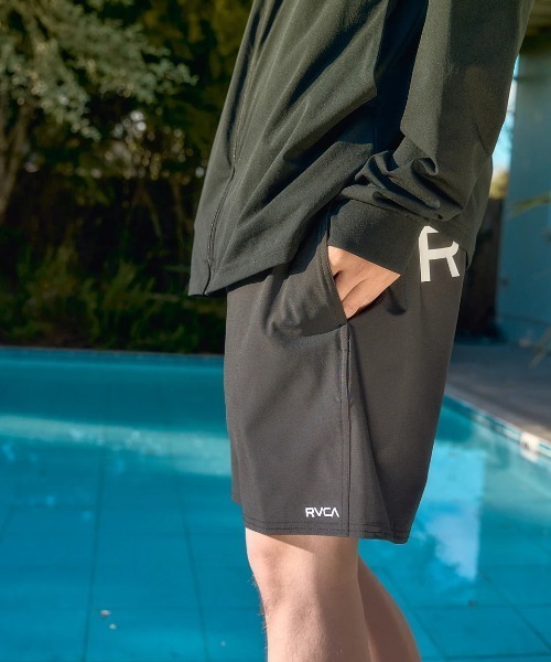 RVCA（ルーカ）の「RVCA メンズ BACK TRUNK ボードショーツ 【2025年夏モデル】/ルーカバックプリントロゴサーフトランクス・ボードショーツ(水着)（水着・メンズ・ピンク系その他/ブラック/オレンジ/ブルー系その他・34inch/28inch/30inch/32inch）」の5枚目の写真