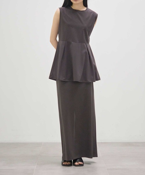 KANEMASA PHIL.（カネマサフィル）の「【KANEMASA PHIL./カネマサフィル】別注 46G Skirt/タイトロングスカート（スカート・レディース・イエロー/ブラウン/ブラック/ブルー・SMALL/MEDIUM）」の17枚目の写真