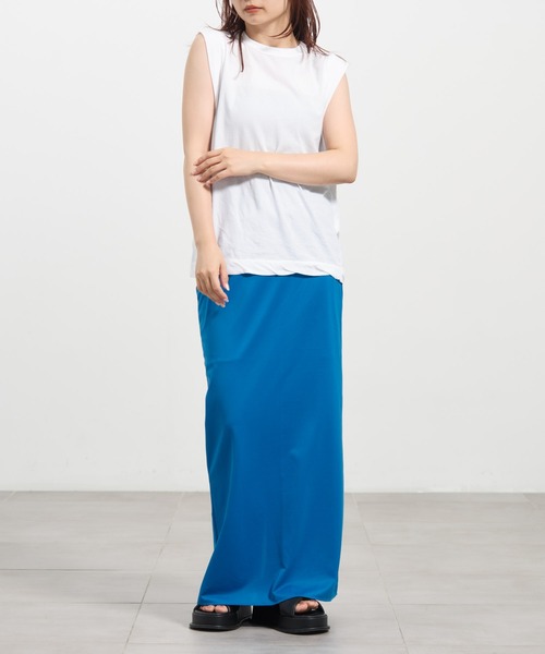 KANEMASA PHIL.（カネマサフィル）の「【KANEMASA PHIL./カネマサフィル】別注 46G Skirt/タイトロングスカート（スカート・レディース・イエロー/ブラウン/ブラック/ブルー・SMALL/MEDIUM）」の18枚目の写真