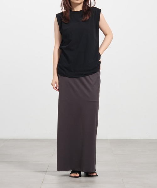 KANEMASA PHIL.（カネマサフィル）の「【KANEMASA PHIL./カネマサフィル】別注 46G Skirt/タイトロングスカート（スカート・レディース・イエロー/ブラウン/ブラック/ブルー・SMALL/MEDIUM）」の9枚目の写真