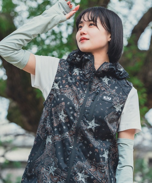 KiU×空調服(R)】キウ UVカット エアコンディションドベスト2ND