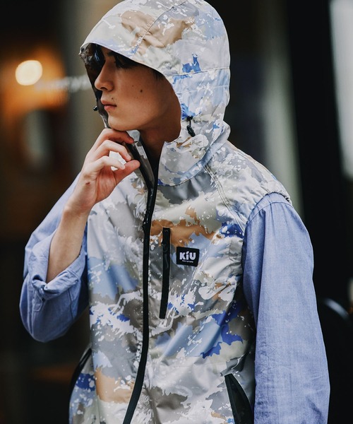 希少 黒入荷！ KiU×空調服(R)】キウ UVカット エアコンディションドベスト2ND 暑さ対策・冷却グッズ