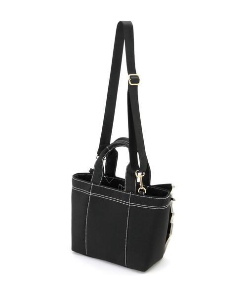 JILL by JILL STUART(ジルバイジルスチュアート)の「フレームフリルトート小(トートバッグ・レディース・ホワイト系その他/ホワイト/ブラック/ピンク・FREE)」の22枚目の写真