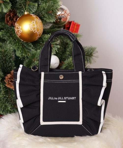 JILL by JILL STUART(ジルバイジルスチュアート)の「フレームフリルトート小(トートバッグ・レディース・ホワイト系その他/ホワイト/ブラック/ピンク・FREE)」の15枚目の写真