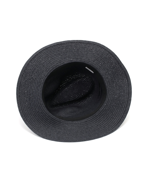 INTERPLANET WINGS（インタープラネットウィング）の「リボン付中折れHAT（ハット・レディース・ネイビー/グレー/ナチュラル/オフホワイト・フリー）」の7枚目の写真