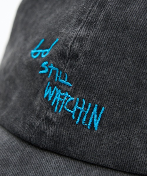 THRASHER（スラッシャー）の「【THRASHER】THRASHER メガネロゴ刺繍CAP（キャップ・メンズ・サックスブルー/ピンク/ホワイト・FREE）」の10枚目の写真