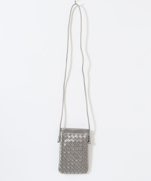 Phase Eight☆シルバーミニショルダーバッグ フェンディ FENDI FENDI ショルダーバッグ BY THE WAY SELLERIA