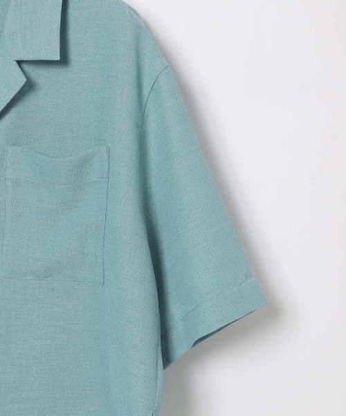 LEPSIM（レプシィム）の「パナマ5分袖シャツ　493054（シャツ/ブラウス・レディース・ブラック/ブルー/ベージュ系その他・FREE）」の16枚目の写真