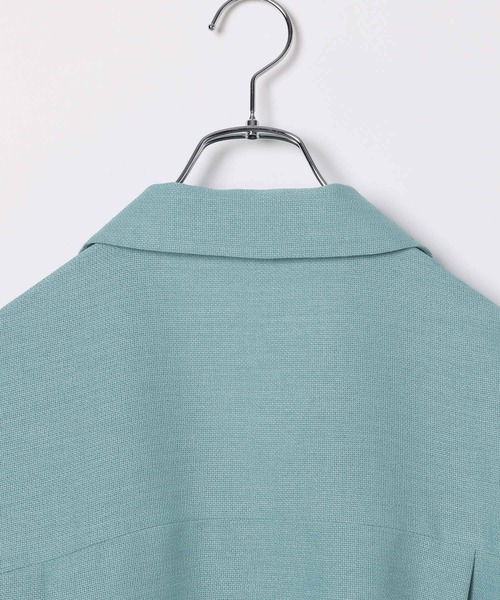 LEPSIM（レプシィム）の「パナマ5分袖シャツ　493054（シャツ/ブラウス・レディース・ブラック/ブルー/ベージュ系その他・FREE）」の13枚目の写真