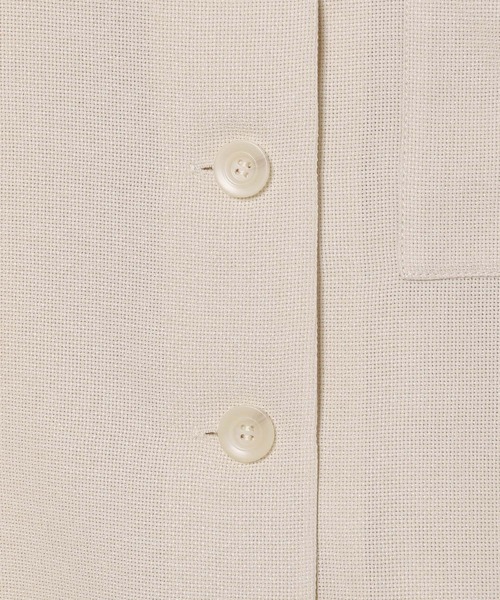 LEPSIM（レプシィム）の「パナマ5分袖シャツ　493054（シャツ/ブラウス・レディース・ブラック/ブルー/ベージュ系その他・FREE）」の11枚目の写真