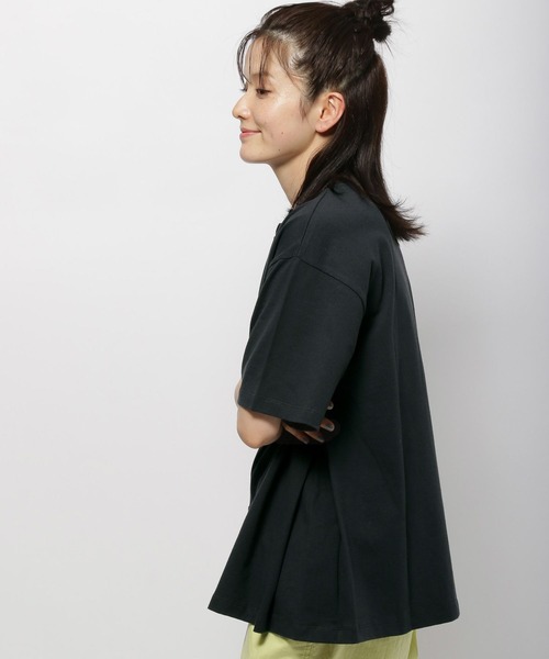 niko and...(ニコアンド)の「アソートプリントダブルZIPTシャツ(Tシャツ/カットソー・レディース・ナチュラル/ブラック/ラベンダー・FREE)」の15枚目の写真