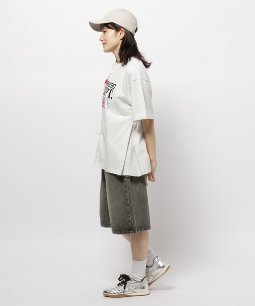 niko and...(ニコアンド)の「アソートプリントダブルZIPTシャツ(Tシャツ/カットソー・レディース・ナチュラル/ブラック/ラベンダー・FREE)」の13枚目の写真