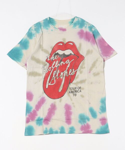 セール】ROCK OFF ロックオフ THE ROLLING STONES PRINT T-SHIRT