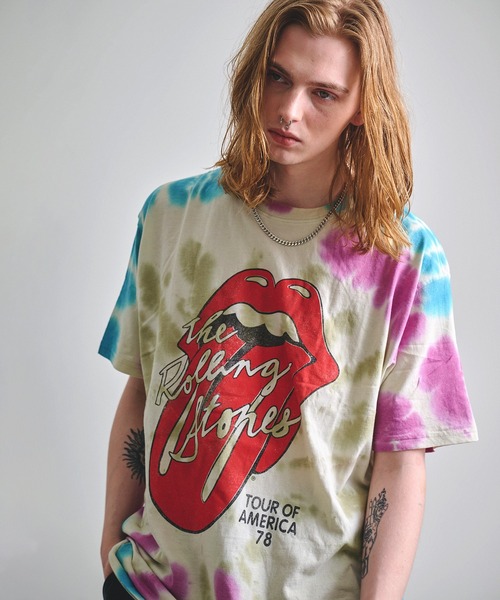 Revo.(レボ)の「ROCK OFF ロックオフ THE ROLLING STONES PRINT T-SHIRT ローリング・ストーンズ プリントTシャツ バンドT(Tシャツ/カットソー・メンズ・グレー/ブラック系/カラフル/ブラック系1・L/XL/M/S)」の18枚目の写真