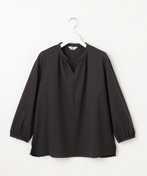 J.PRESS(ジェイプレス)の「コンパクトトリコット バックプリーツ カットソー(Tシャツ/カットソー・レディース・ブルー系/ベージュ系/オレンジ系/ダークブラウン系・MEDIUM/LARGE)」の15枚目の写真