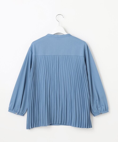 J.PRESS(ジェイプレス)の「コンパクトトリコット バックプリーツ カットソー(Tシャツ/カットソー・レディース・ブルー系/ベージュ系/オレンジ系/ダークブラウン系・MEDIUM/LARGE)」の17枚目の写真