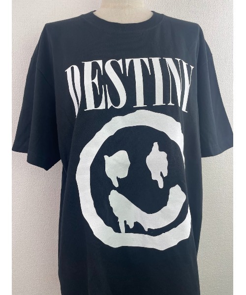 WORLD WIDE LOVE!（ワールドワイドラブ）の「DESINY BIG TEE（Tシャツ/カットソー・レディース・ブラック/ホワイト/ボルドー・M）」の8枚目の写真