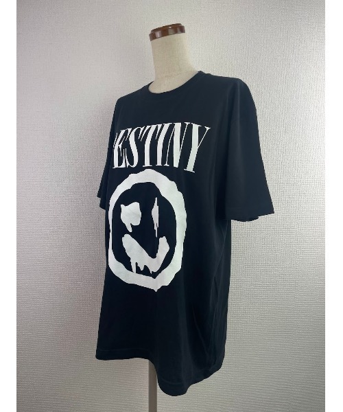 WORLD WIDE LOVE!（ワールドワイドラブ）の「DESINY BIG TEE（Tシャツ/カットソー・レディース・ブラック/ホワイト/ボルドー・M）」の9枚目の写真