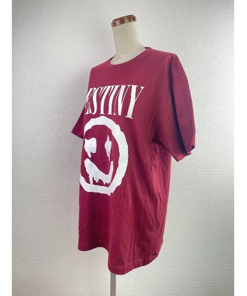 WORLD WIDE LOVE!（ワールドワイドラブ）の「DESINY BIG TEE（Tシャツ/カットソー・レディース・ブラック/ホワイト/ボルドー・M）」の12枚目の写真