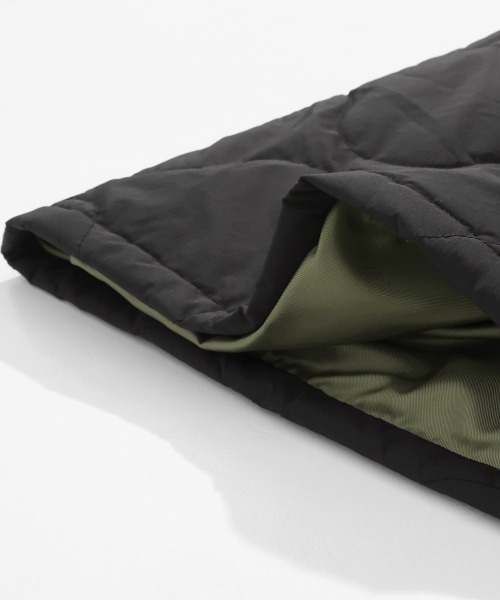 KRIFF MAYER Lady's Collection（クリフメイヤーレディースコレクション）の「【防寒･暖かい】ミリタリーキルトサスペンダースカート（スカート・レディース・キャメル/パープル/グレー/オリーブ/カラフル/ブラック・MEDIUM/LARGE）」の17枚目の写真