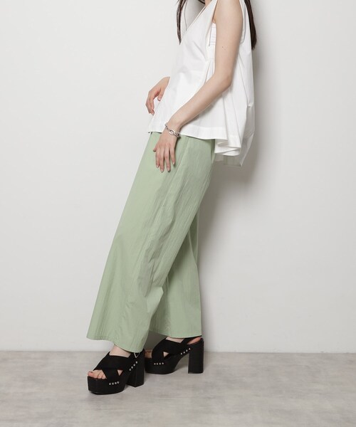 ESPERANZA(エスペランサ)の「【ラク盛り/約12cm】ラク盛り厚底クロススタッズサンダル(サンダル・レディース・ブラウン系1/イエロー系9/ブラック系・S/M/LL/L)」の22枚目の写真