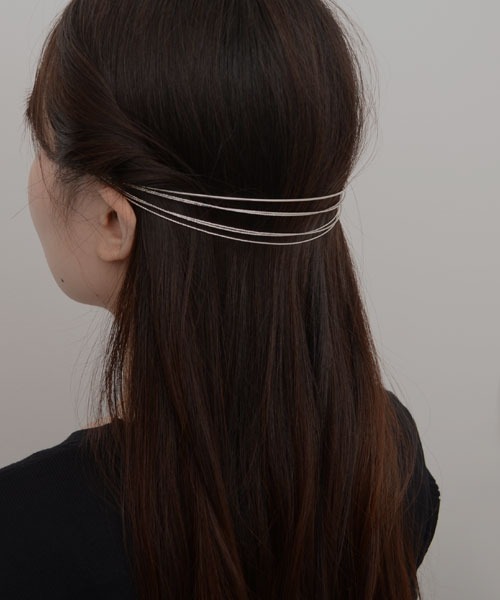 VIBGYOR Women(ヴィブジョー ウィメン)の「【resonance】メタル デザイン カチューシャ【マルチウェイ/オケージョン】(カチューシャ・レディース・シルバー/ゴールド・FREE)」の14枚目の写真