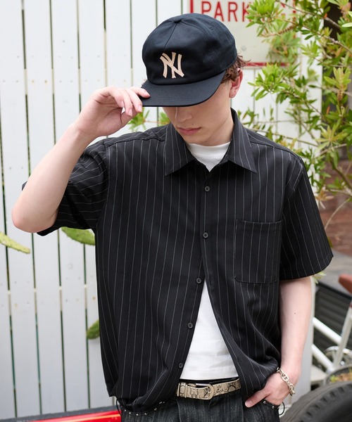 kutir(クティール)の「DRAWCORD STRIPE SHIRT/ドローコードストライプシャツ(シャツ/ブラウス・メンズ・ブラック/チャコールグレー・LARGE/MEDIUM)」の16枚目の写真