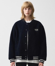 ジャケット Marithe + Francois Girbaud MOUVEMENT VARSITY FLEECE JACKET b JACKET - MARITHE FRANCOIS GIRBAUD