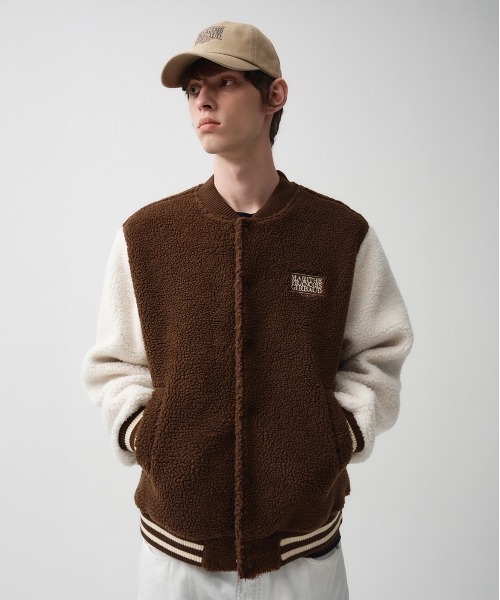 MOUVEMENT VARSITY FLEECE JACKET（その他アウター）｜MARITHE +