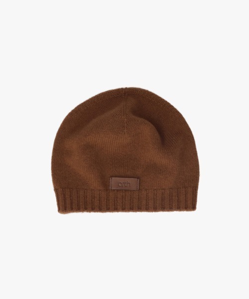 arth(アース)の「arth Ca100 Short Beanie / アース(ニットキャップ/ビーニー・レディース・ワイン/ブラック/ブラウン・FREE)」の6枚目の写真