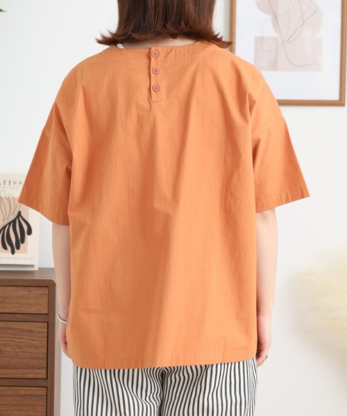Emago(イマゴ)の「EMAGO カクテル刺繍ブラウス(シャツ/ブラウス・レディース・オレンジ/ホワイト/ブラック・FREE)」の18枚目の写真