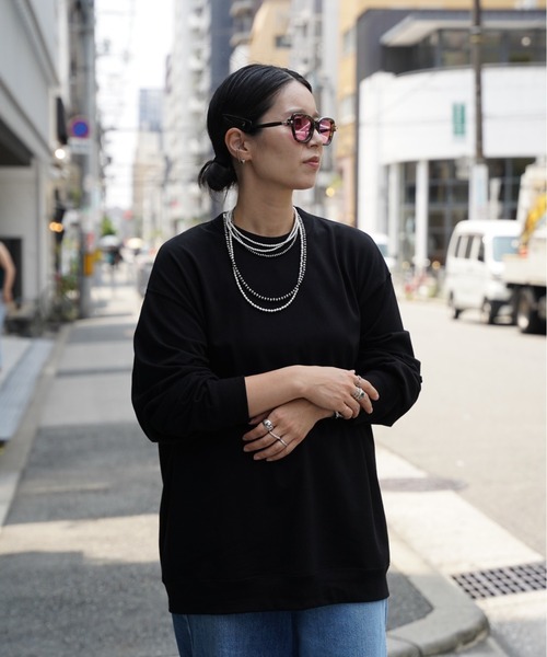 ERICKA NICOLAS BEGAY（エリッカ ニコラス ビゲイ）の「【ERICKA NICOLAS BEGAY】 NAVAJO PEARL NECKLACE / 4-110（ネックレス・メンズ・シルバー系1・110）」の5枚目の写真