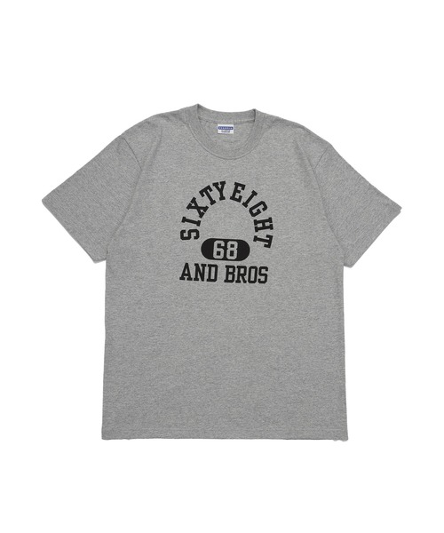 68&brothers(シックスティエイトアンドブラザーズ)の「68&BROTHERS シックスティーエイトアンドブラザーズ / "Coll" S/S Heavy weight Tee(Tシャツ/カットソー・メンズ・サックスブルー/ヘザーグレー/ネイビー/ホワイト・LARGE/X-LARGE/XX-LARGE/MEDIUM)」の3枚目の写真
