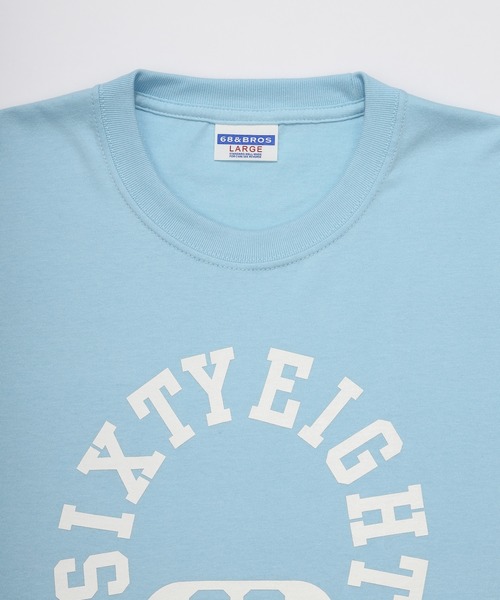 68&brothers(シックスティエイトアンドブラザーズ)の「68&BROTHERS シックスティーエイトアンドブラザーズ / "Coll" S/S Heavy weight Tee(Tシャツ/カットソー・メンズ・サックスブルー/ヘザーグレー/ネイビー/ホワイト・LARGE/X-LARGE/XX-LARGE/MEDIUM)」の8枚目の写真