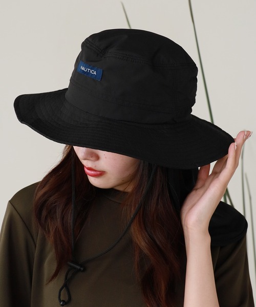 NAUTICA/ノーティカ SUNSHADE HAT サファリハット 日よけ付き（ハット