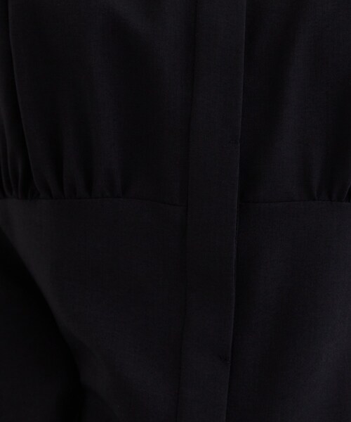 grove（グローブ）の「ウエスト高見えでスタイルアップ　上品スタンドカラーシャツワンピース（ワンピース・レディース・グリーン/ダークグレー/ブラック・01/02/03/04/05）」の20枚目の写真