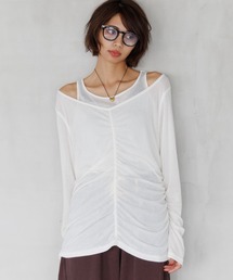 PAGEBOY | シャーリングセット(長袖)(Tシャツ/カットソー)