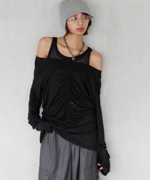 PAGEBOY | シャーリングセット(長袖)(Tシャツ/カットソー)