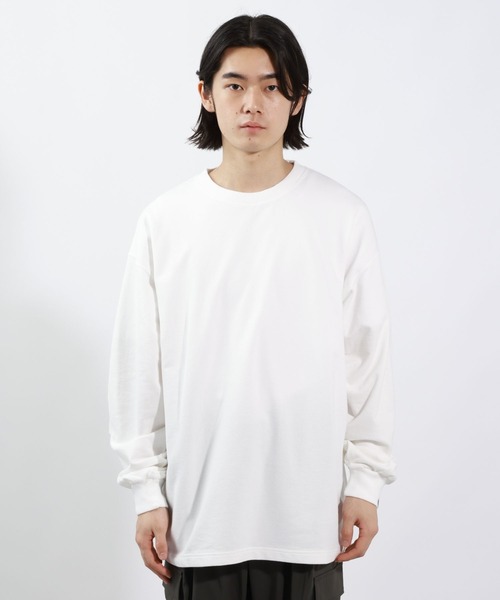 BAYFLOW（ベイフロー）の「SNOWタックスリーブTシャツ（Tシャツ/カットソー・メンズ・オフホワイト/チャコールグレー/グリーン/ピンク・MEDIUM/LARGE）」の15枚目の写真