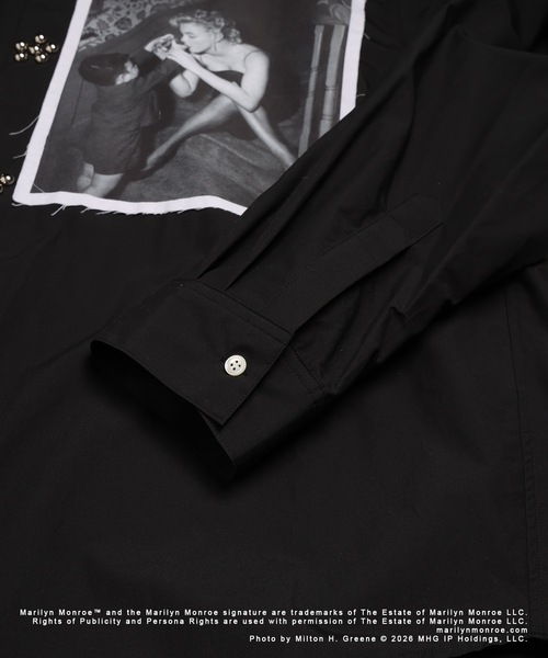 DISCOVERED（ディスカバード）の「MARILYN MONROE SHIRTS（シャツ/ブラウス・メンズ・ホワイト/ブラック・1/3）」の10枚目の写真