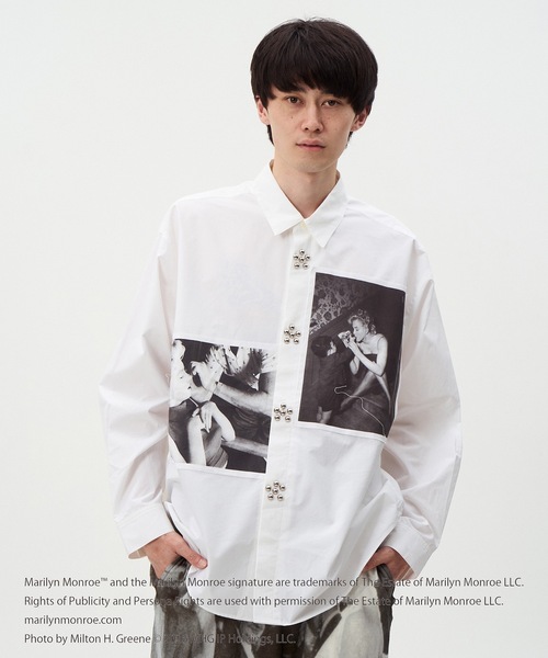 DISCOVERED（ディスカバード）の「MARILYN MONROE SHIRTS（シャツ/ブラウス・メンズ・ホワイト/ブラック・1/3）」の11枚目の写真