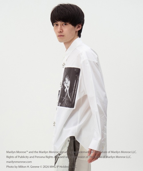 DISCOVERED（ディスカバード）の「MARILYN MONROE SHIRTS（シャツ/ブラウス・メンズ・ホワイト/ブラック・1/3）」の12枚目の写真