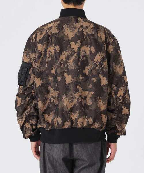 LOVELESS（ラブレス）の「ヴィンテージジャガードMA-1（MA-1・メンズ・チャコールグレー/ブラウン系その他3・S/M/L）」の10枚目の写真