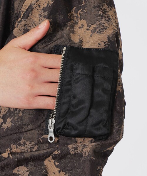 LOVELESS（ラブレス）の「ヴィンテージジャガードMA-1（MA-1・メンズ・チャコールグレー/ブラウン系その他3・S/M/L）」の11枚目の写真