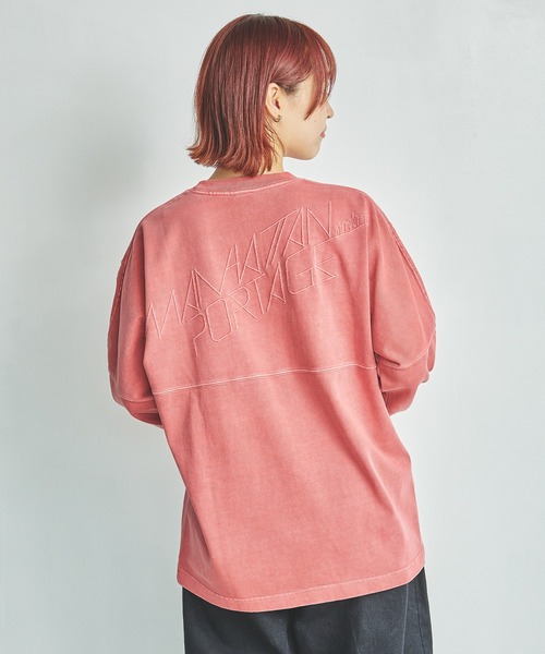 Manhattan Portage（マンハッタンポーテージ）の「L/S Print T-Shirt（Tシャツ/カットソー・メンズ・アイボリー/チャコールグレー・LARGE/MEDIUM/SMALL/X-LARGE）」の18枚目の写真