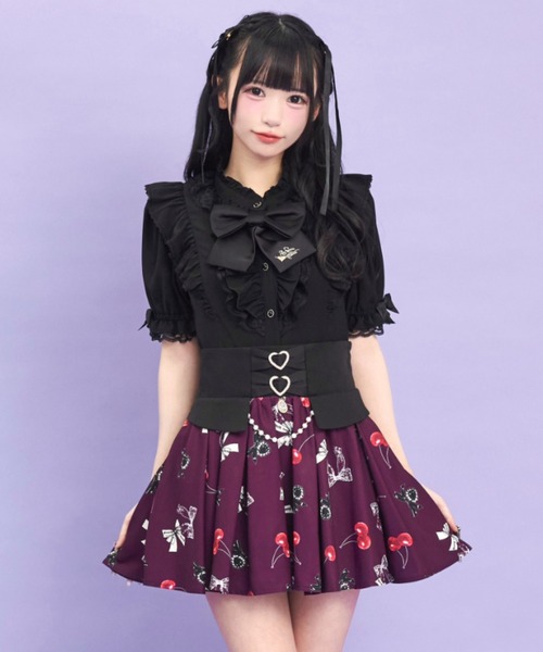 Secret honey スカート Secret Honey スカート レースバッスルスカート : ZOZOTOWN