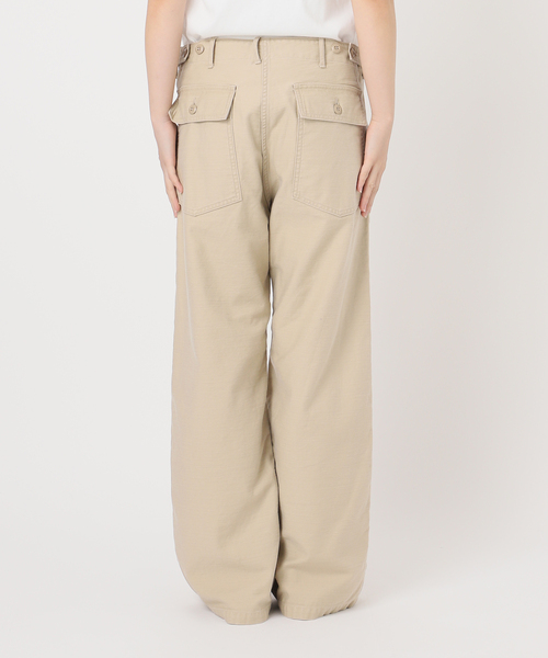 FRAMe WORK ミリタリースラブ バックサテンベイカーパンツ ≪追加≫ミリタリースラブバックサテンベイカーパンツ 4（カーゴパンツ